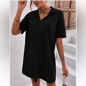 JJill Cotton Blend Short Shift Dress with Pockets. Size‎ M